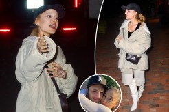 Ariana Grande appears in good spirits in first sighting since Dalton Gomez divorce settlement