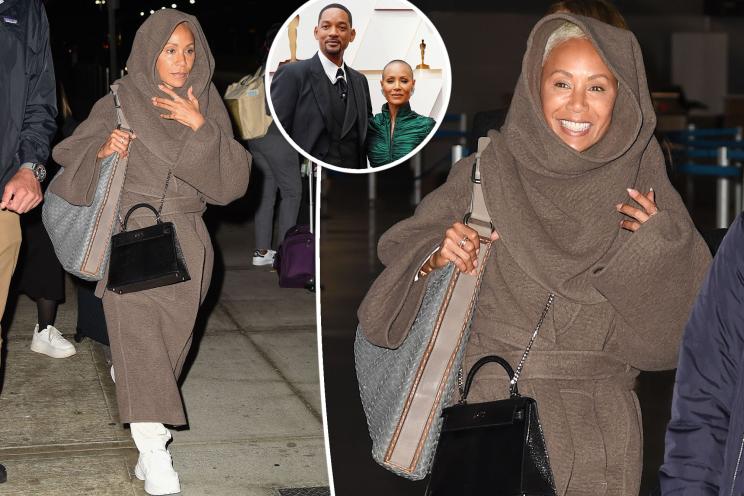 Jada Pinkett Smith all smiles in first pics since bombshell Will Smith separation reveal