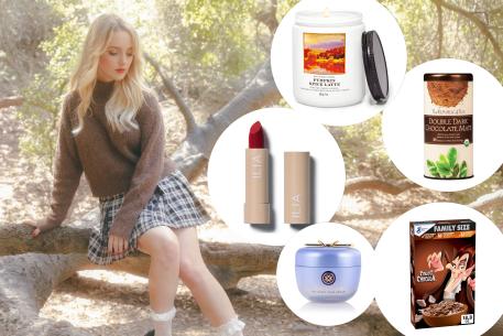 Mckenna Grace and her favorite fall products
