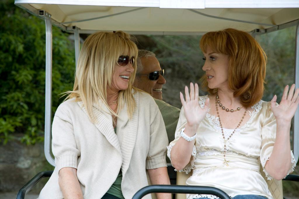 Suzanne Somers and Kathy Griffin