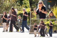 Tori Spelling spends quality time with her kids after ex Dean McDermott holds hands with another woman